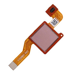 Шлейф Xiaomi Redmi 5 Plus, Зі сканером відбитка пальця, Рожевий
