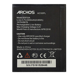 Аккумулятор Archos 55 Platinum, Original, AC55PL