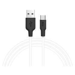 USB кабель Hoco X21 Silicone, Type-C, 1.0 м., Чорний