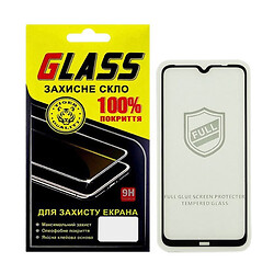 Защитное стекло Xiaomi Redmi Note 8, G-Glass, 2.5D, Черный