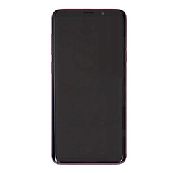 Дисплей (екран) Samsung G960F Galaxy S9, З сенсорним склом, З рамкою, Amoled, Червоний
