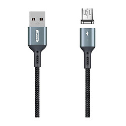USB кабель Remax RC-156m Cigan, Original, MicroUSB, 1.0 м., Черный