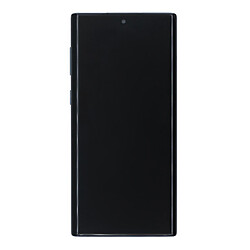 Дисплей (екран) Samsung N970 Galaxy Note 10, З сенсорним склом, З рамкою, Amoled, Чорний