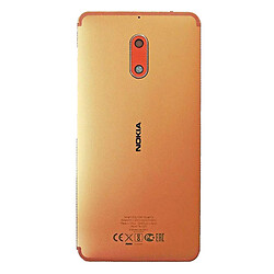 Задняя крышка Nokia 6 Dual Sim, High quality, Коричневый