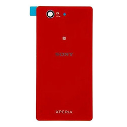 Задня кришка Sony D5803 Xperia Z3 Compact / D5833 Xperia Z3 Compact, High quality, Червоний