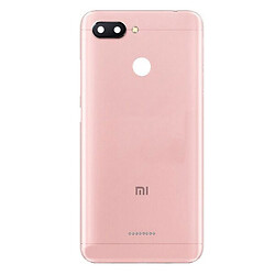 Задня кришка Xiaomi Redmi 6, High quality, Рожевий