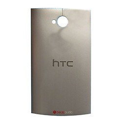 Задняя крышка HTC 802w One M7 Dual SIM, High quality, Серебряный