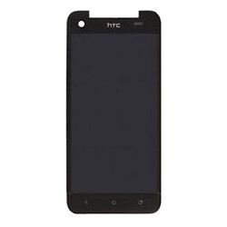 Дисплей (екран) HTC B830x ButterFly 3, З сенсорним склом, Чорний
