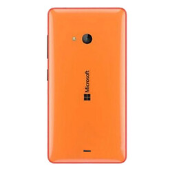 Задня кришка Nokia Lumia 540 Dual SIM, High quality, Помаранчевий