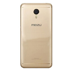Задня кришка Meizu L681H M3 Note, High quality, Золотий
