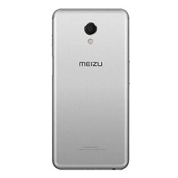Задня кришка Meizu M6s, High quality, Срібний