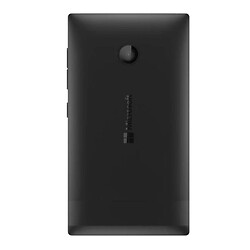 Задня кришка Nokia Lumia 435 Dual SIM / Lumia 532 Dual SIM, High quality, Чорний