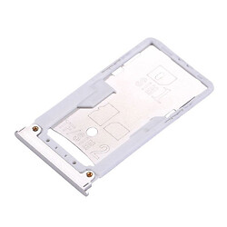 Тримач SIM картки Xiaomi Mi Max, З роз'ємом на карту пам'яті, Срібний
