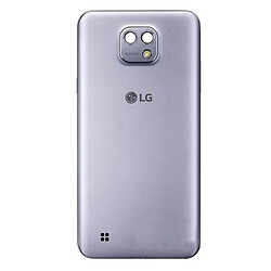 Задня кришка LG K580 X Cam, High quality, Срібний