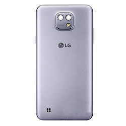 Задняя крышка LG K580 X Cam, High quality, Серебряный