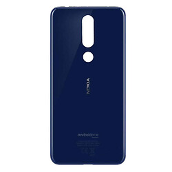 Задня кришка Nokia 5.1 Dual Sim, High quality, Синій