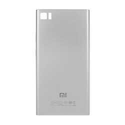Задняя крышка Xiaomi Mi3, High quality, Серебряный