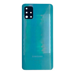 Задня кришка Samsung A515 Galaxy A51, High quality, Блакитний