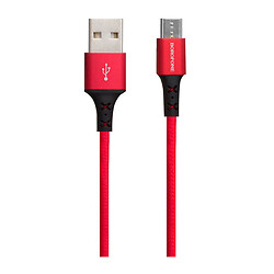 USB кабель Borofone BX20, MicroUSB, Красный
