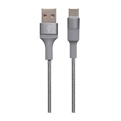 USB кабель Borofone BX21, Type-C, Сірий