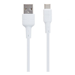 USB кабель Borofone BX30 Silicone, Type-C, 1.0 м., Белый