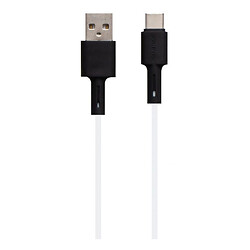 USB кабель Borofone BX31 Silicone, Type-C, 1.0 м., Білий