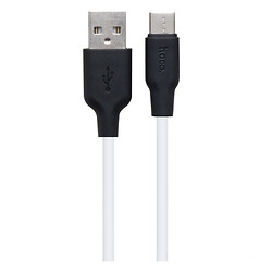 USB кабель Hoco X21 Plus Silicone, Type-C, 0.25 м., Черный