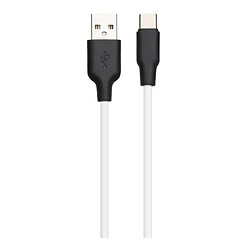 USB кабель Hoco X21 Plus Silicone, Type-C, 2.0 м., Черный