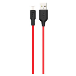 USB кабель Hoco X21 Plus Silicone, Type-C, 2.0 м., Черный