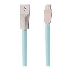 USB кабель LDNIO LS26, MicroUSB, Зелений