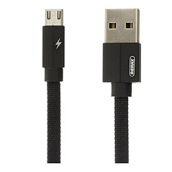 USB кабель Remax RC-094m Kerolla, Original, MicroUSB, 1.0 м., Черный