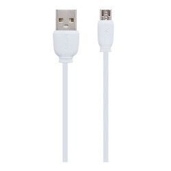 USB кабель Remax RC-134m Fast Charging, Original, MicroUSB, Белый