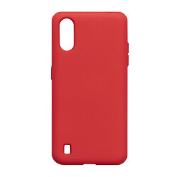 Чохол (накладка) Samsung A015 Galaxy A01 / M015 Galaxy M01, Original Soft Case, Червоний