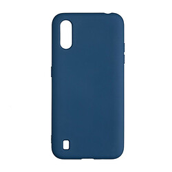 Чохол (накладка) Samsung A015 Galaxy A01 / M015 Galaxy M01, Original Soft Case, Синій
