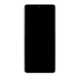 Дисплей (екран) Samsung G985 Galaxy S20 Plus / G986 Galaxy S20 Plus, З сенсорним склом, З рамкою, Amoled, Чорний