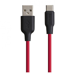 USB кабель Hoco X21 Silicone, Type-C, Чорний