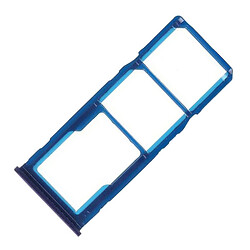 Тримач SIM картки Samsung M305 Galaxy M30, З роз'ємом на карту пам'яті, Синій