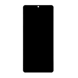 Дисплей (екран) Samsung A415 Galaxy A41, З сенсорним склом, Без рамки, TFT, Чорний