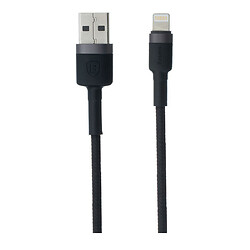 USB кабель Baseus CALKLF-B Apple iPhone 15 Plus / iPhone 15 Pro Max / iPhone 15 / iPhone 15 Pro / iPhone SE 2022 / iPhone 14 Pro Max / iPhone 14 Plus / iPhone 14 Pro / iPhone 14 / iPhone 13 Pro / iPhone 13 Mini / iPhone 13, Lightning, 1.0 м., Чорний