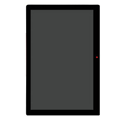 Дисплей (екран) Lenovo X104F Tab E10 / X104L Tab E10, З сенсорним склом, Чорний