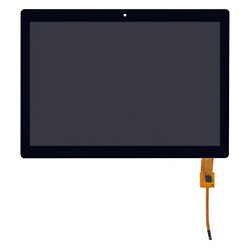 Дисплей (екран) Lenovo X505F Tab M10, З сенсорним склом, Чорний