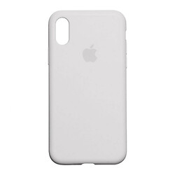 Чохол (накладка) Apple iPhone X / iPhone XS, Original Soft Case, Кам'яний, Сірий