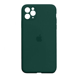 Чохол (накладка) Apple iPhone 11 Pro Max, Original Soft Case, Темно-зелений, Зелений