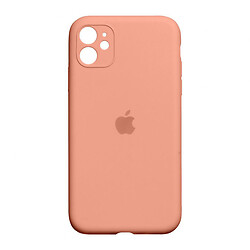 Чохол (накладка) Apple iPhone 11, Original Soft Case, Яскраво-Помаранчевий, Помаранчевий