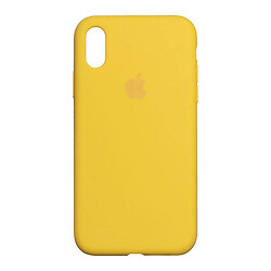Чохол (накладка) Apple iPhone XS Max, Original Soft Case, Canary Yellow, Жовтий
