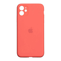 Чохол (накладка) Apple iPhone 11, Original Soft Case, Персиковий