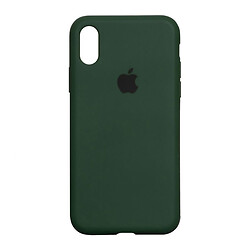 Чохол (накладка) Apple iPhone XS Max, Original Soft Case, Atrovirens, Зелений