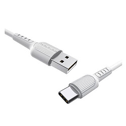 USB кабель Borofone BX16, Type-C, 1.0 м., Белый