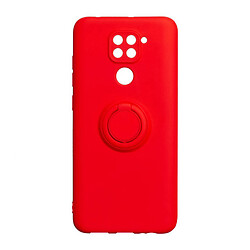 Чохол (накладка) Xiaomi Redmi Note 9, Ring Color, Червоний