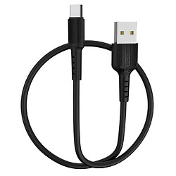 USB кабель Borofone BX16, Type-C, 1.0 м., Чорний